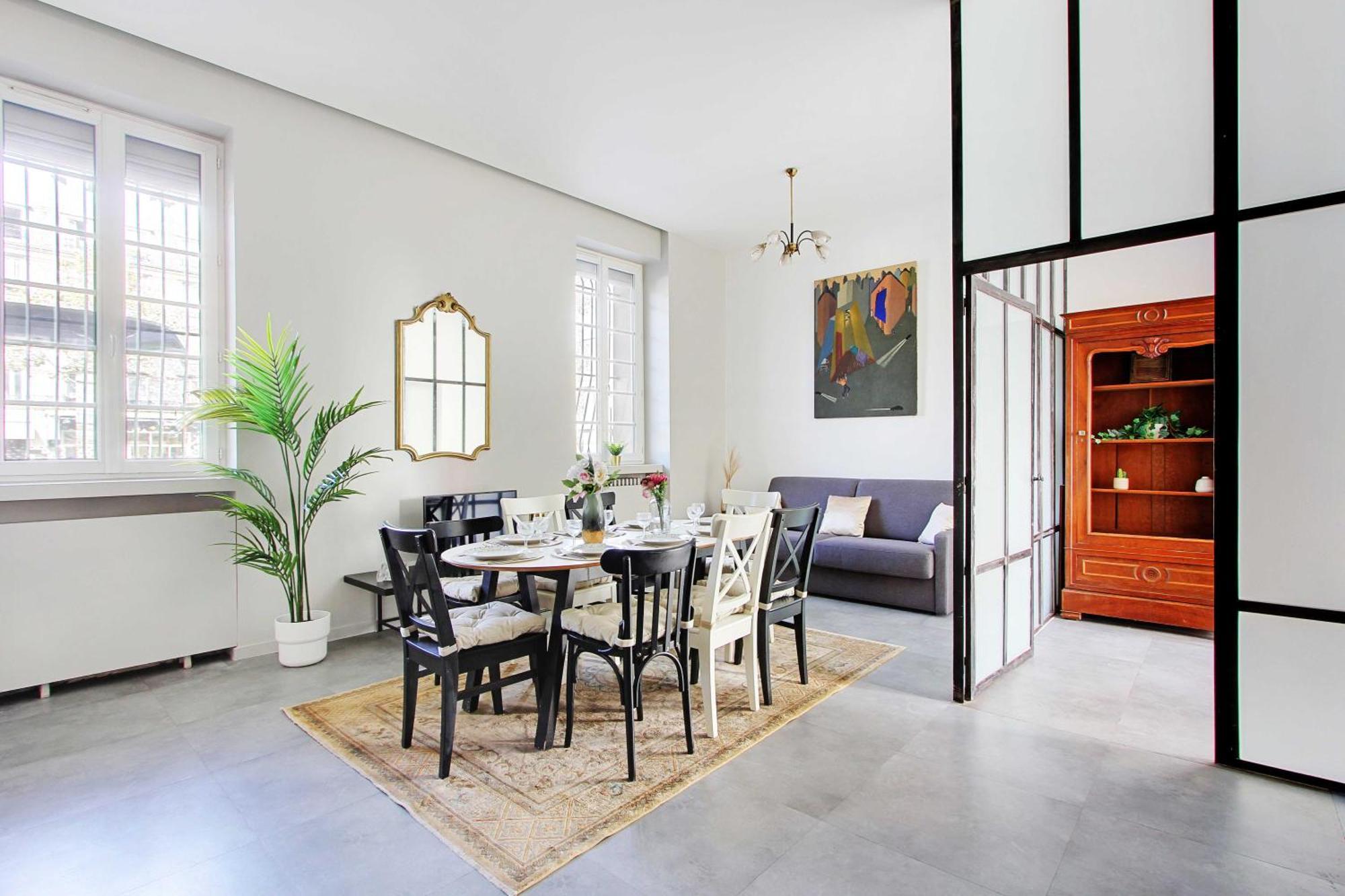 Magnificent - 2br 7p - Jardin Herold * Parigi